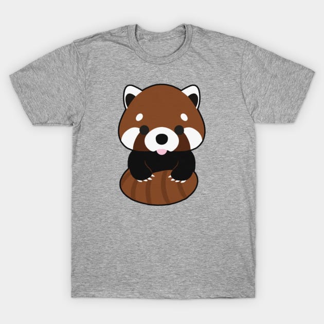 Boop - Red Panda T-Shirt by SmidgeFidge